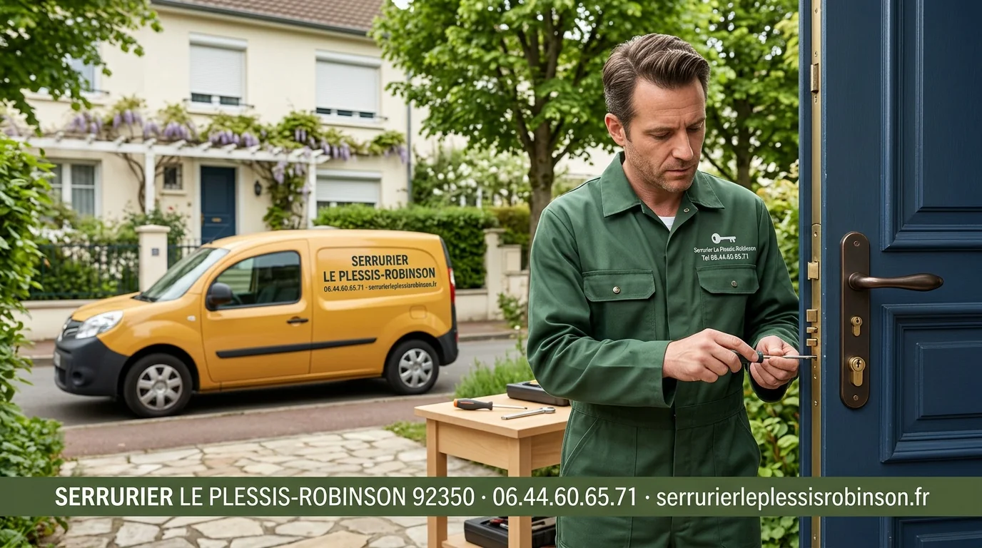 Serrurier Le Plessis-Robinson 92350 — atelier côté cité-jardins